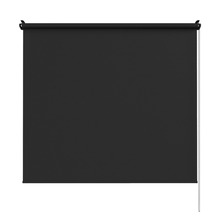 Rullegardin lysdæmpende sort 110 x 170 cm